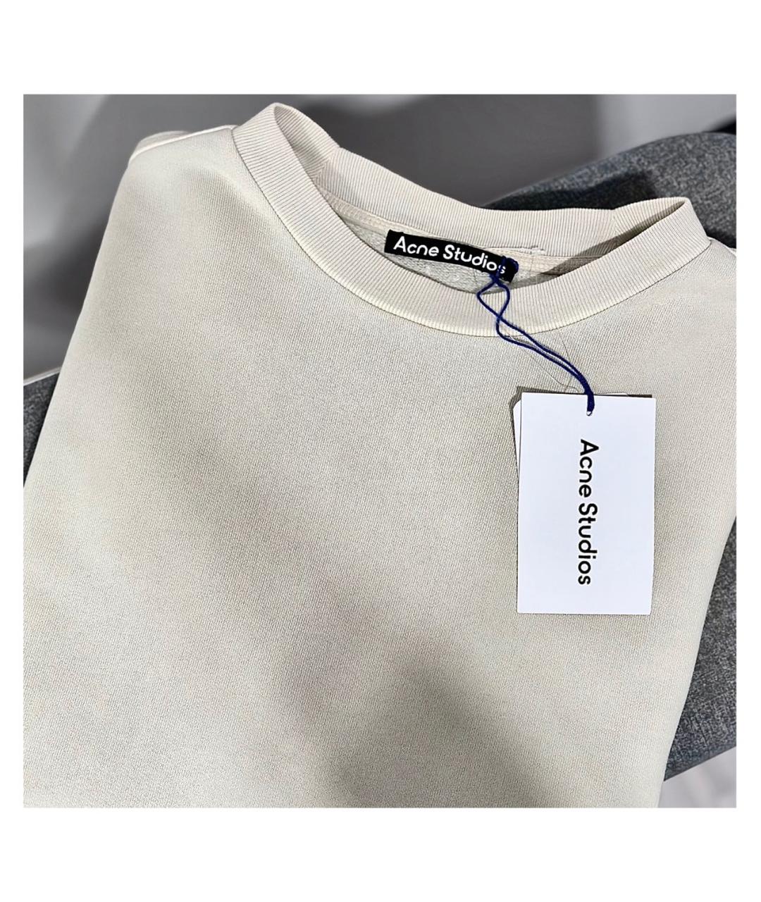 Acne studios white sweatshirt best sale