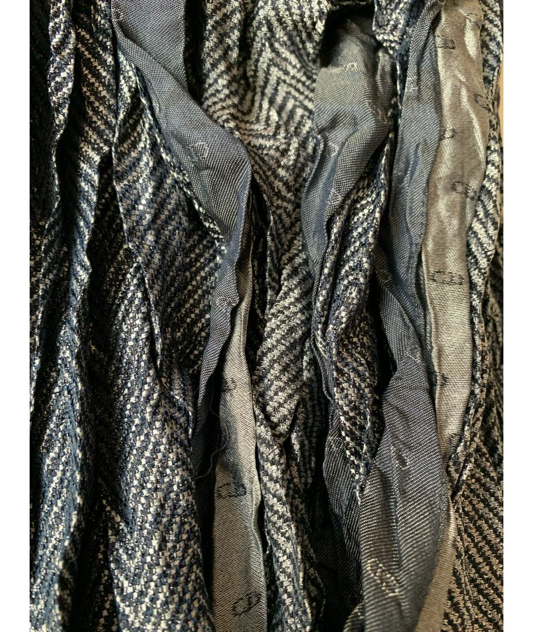 CHRISTIAN DIOR PRE-OWNED Серый шелковый шарф, фото 2