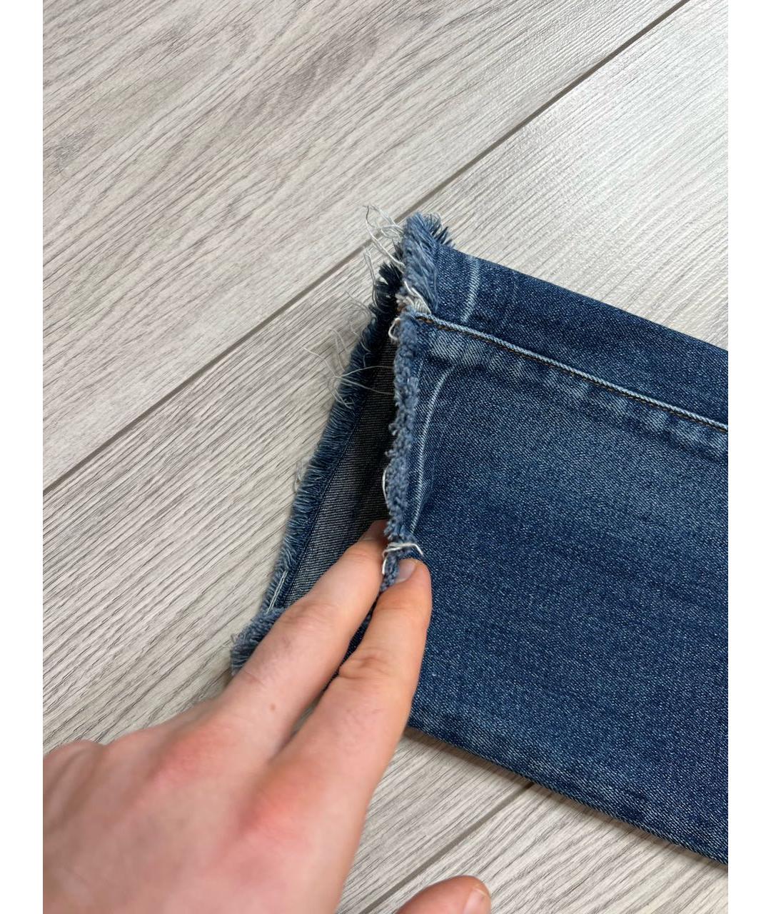 JACOB COHEN Синие хлопко-эластановые джинсы слим, фото 4