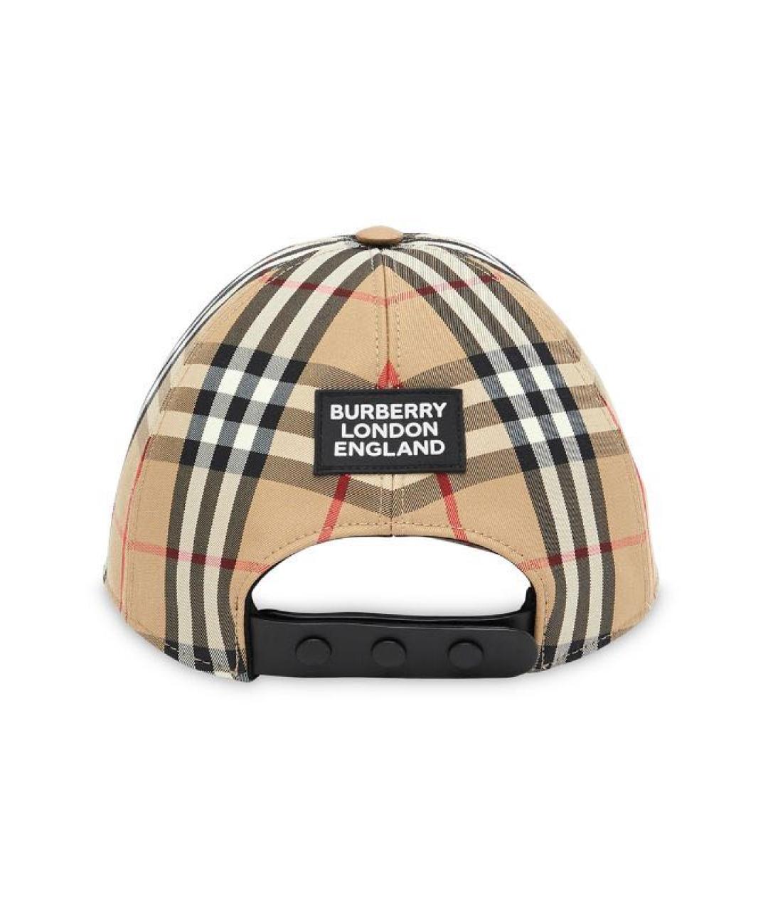 BURBERRY Бежевая кепка/бейсболка, фото 2
