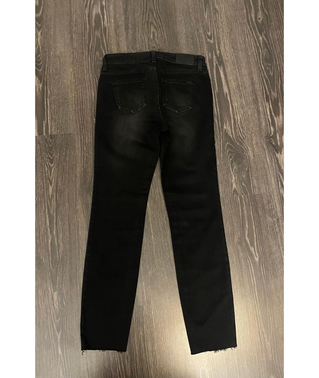 ARMANI EXCHANGE Черные хлопковые джинсы слим, фото 3