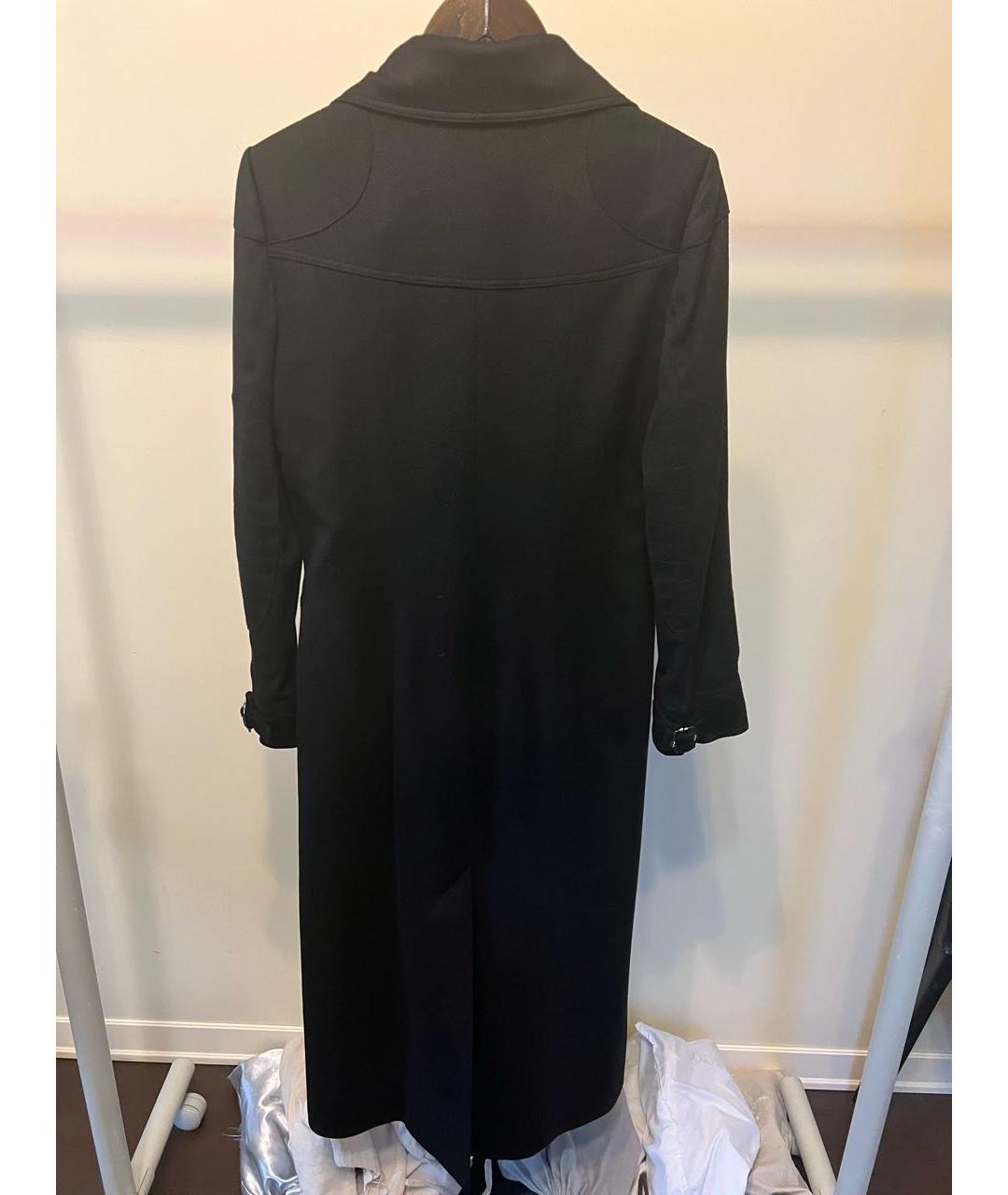 CHRISTIAN DIOR PRE-OWNED Черное шерстяное пальто, фото 2