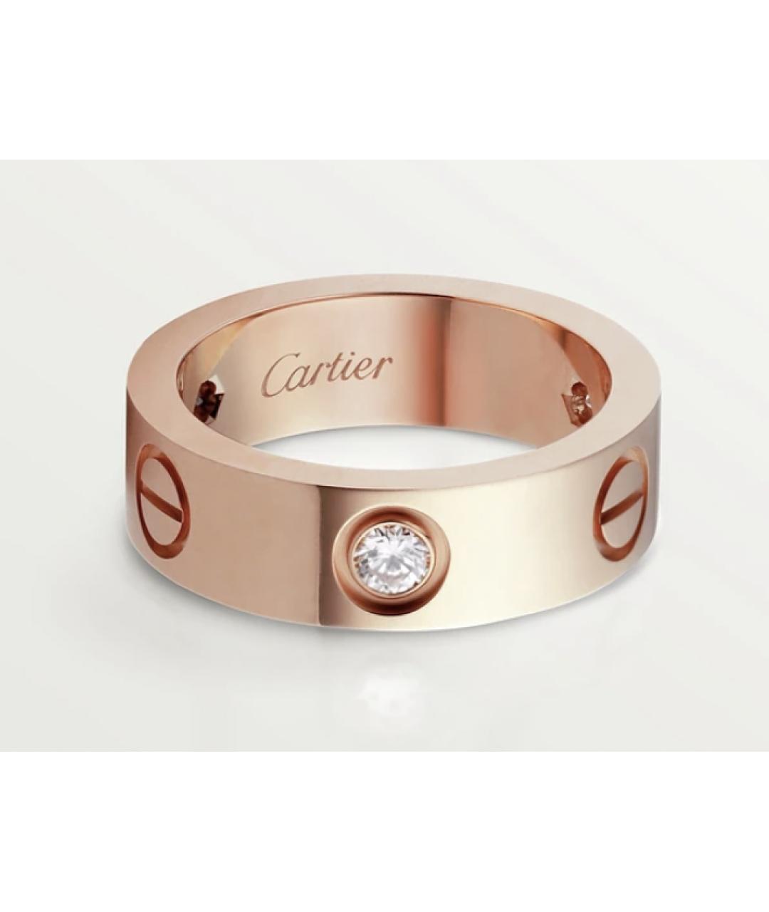 CARTIER Золотое кольцо из розового золота, фото 7