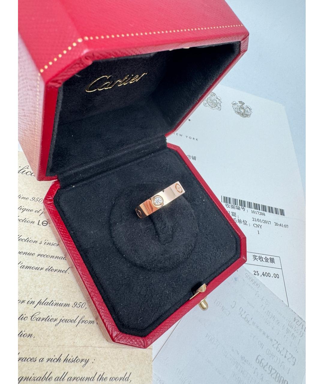CARTIER Золотое кольцо из розового золота, фото 6
