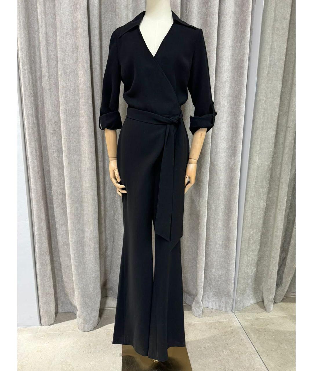DIANE VON FURSTENBERG Черный комбинезон, фото 4