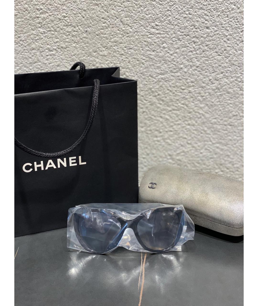 CHANEL Черные солнцезащитные очки, фото 3