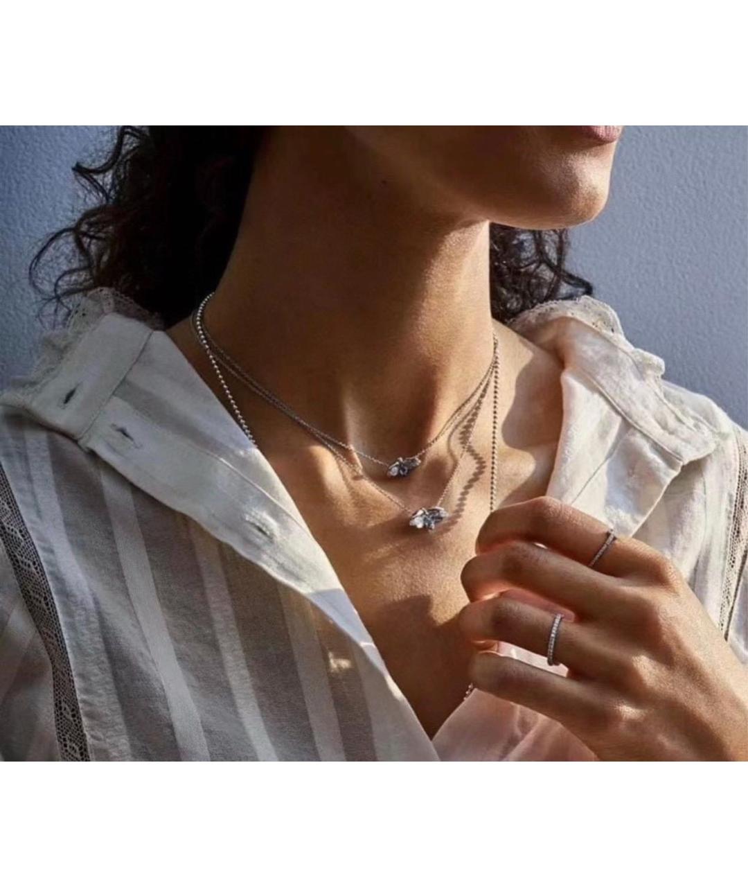 TIFFANY&CO Серебряная подвеска из белого золота, фото 5