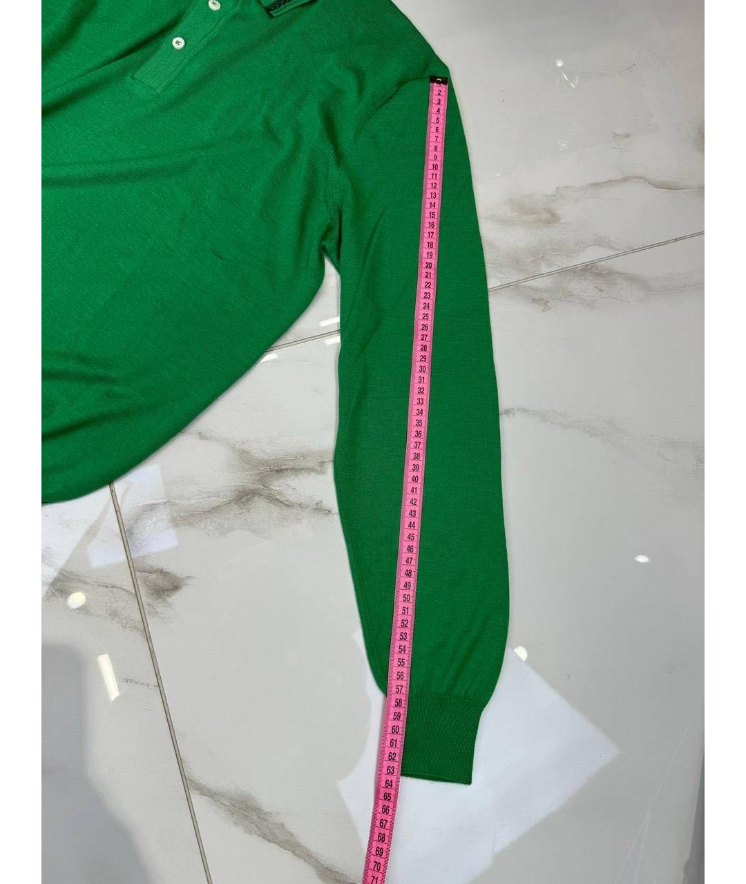 BERTOLO LUXURY MENSWEAR Зеленый джемпер / свитер, фото 7