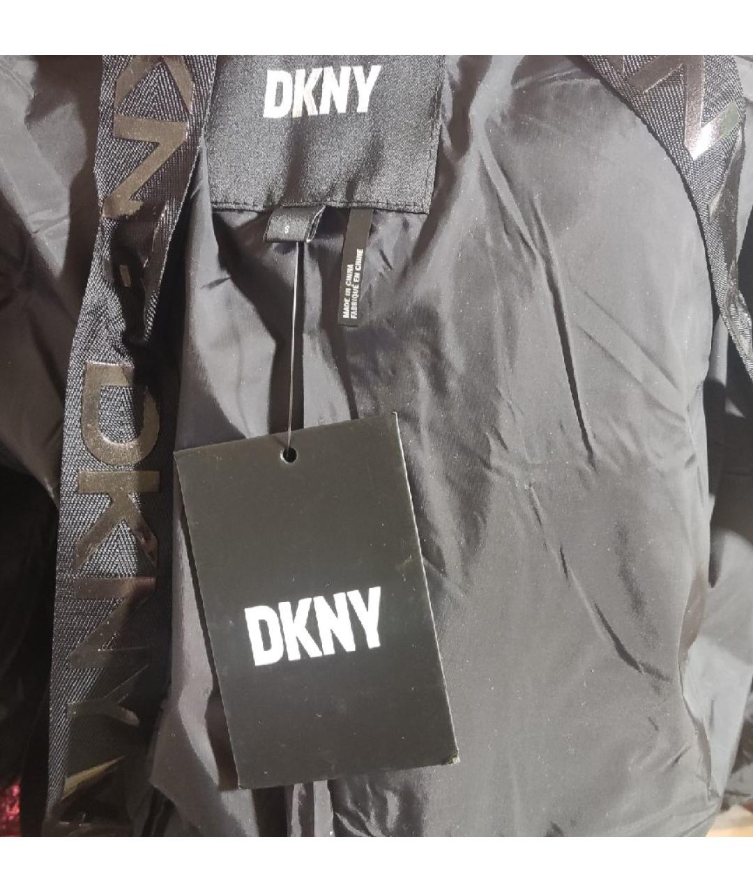 DKNY Красный полиуретановый пуховик, фото 3