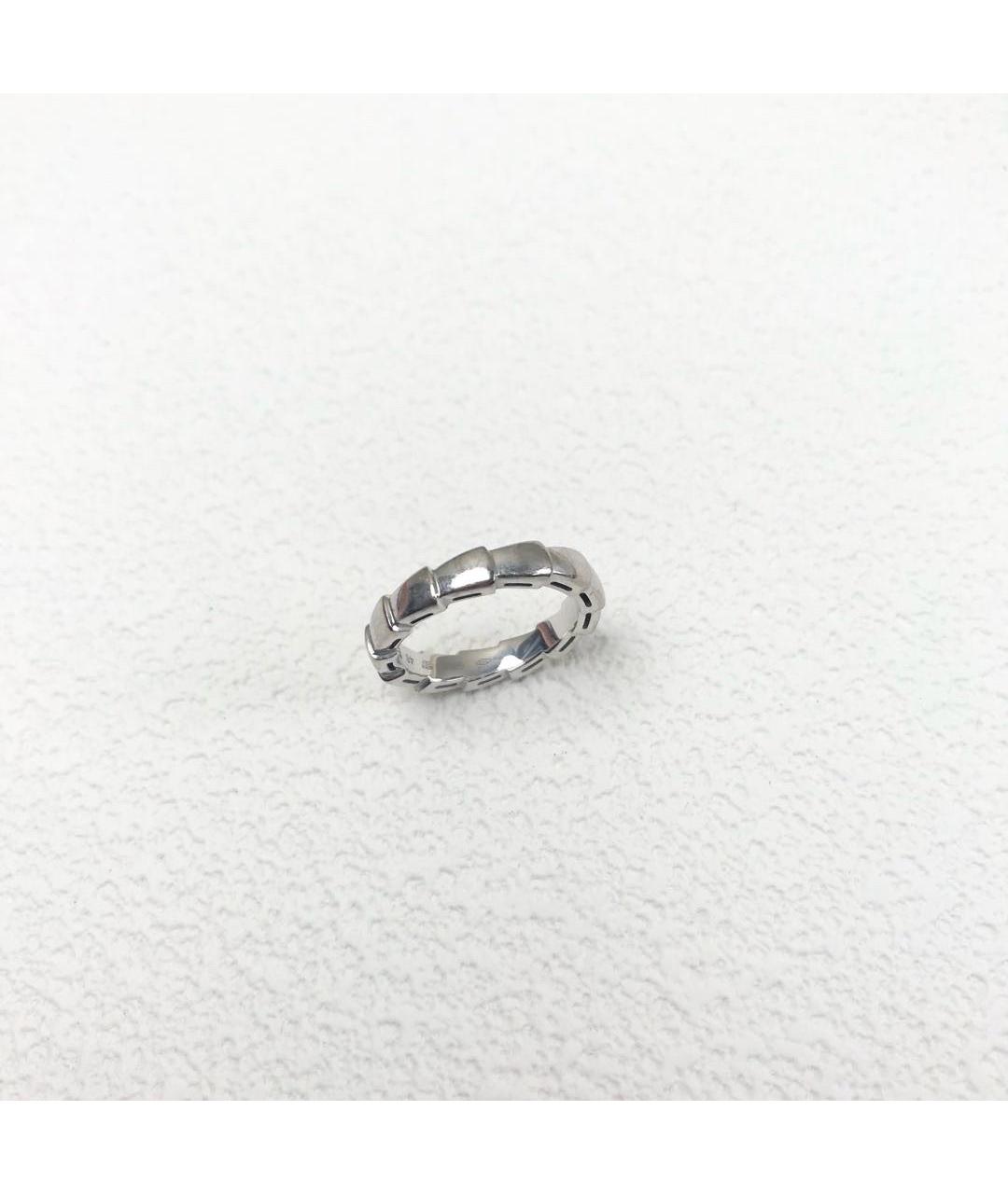 BVLGARI Серебряное кольцо из белого золота, фото 2