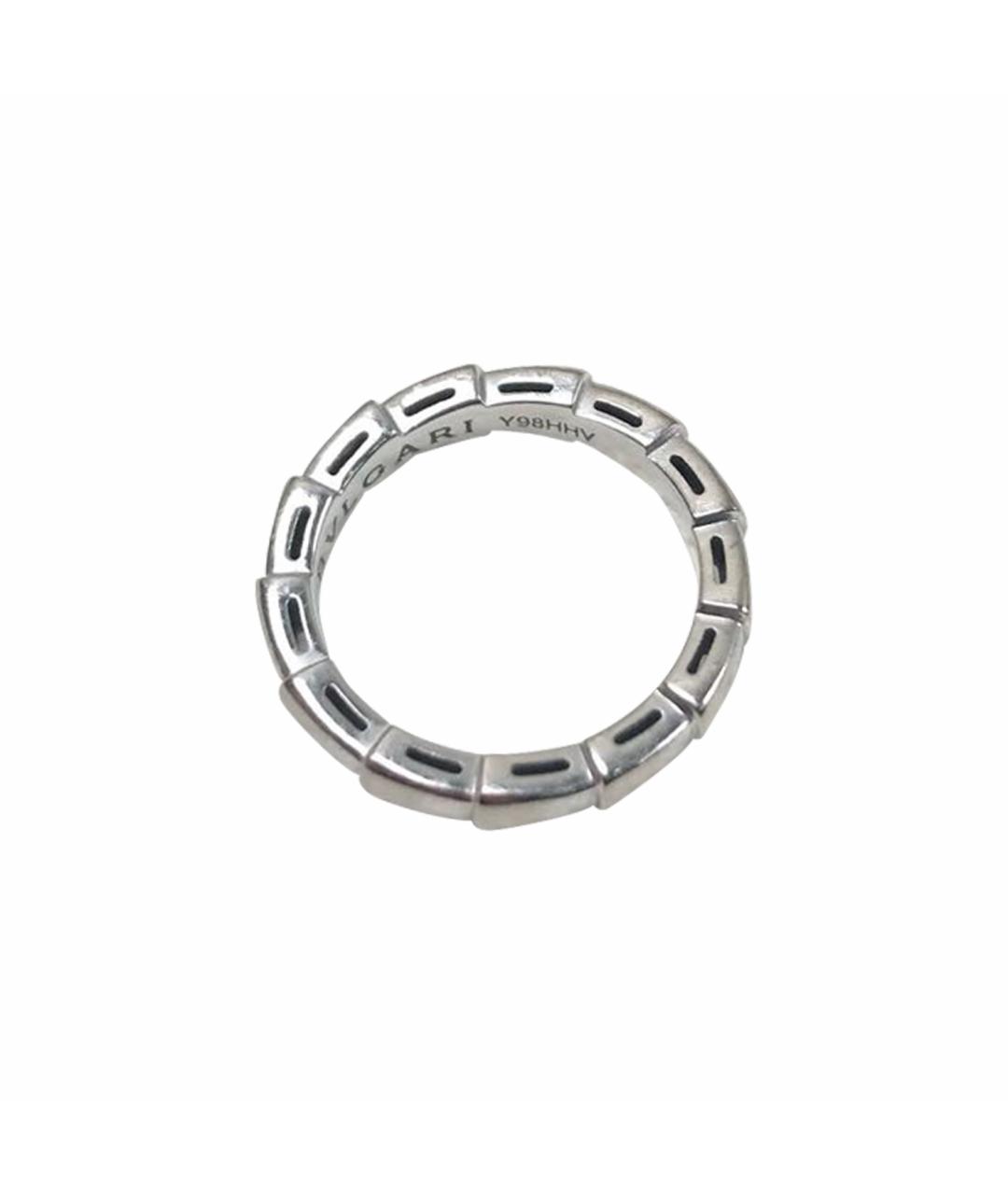 BVLGARI Серебряное кольцо из белого золота, фото 1