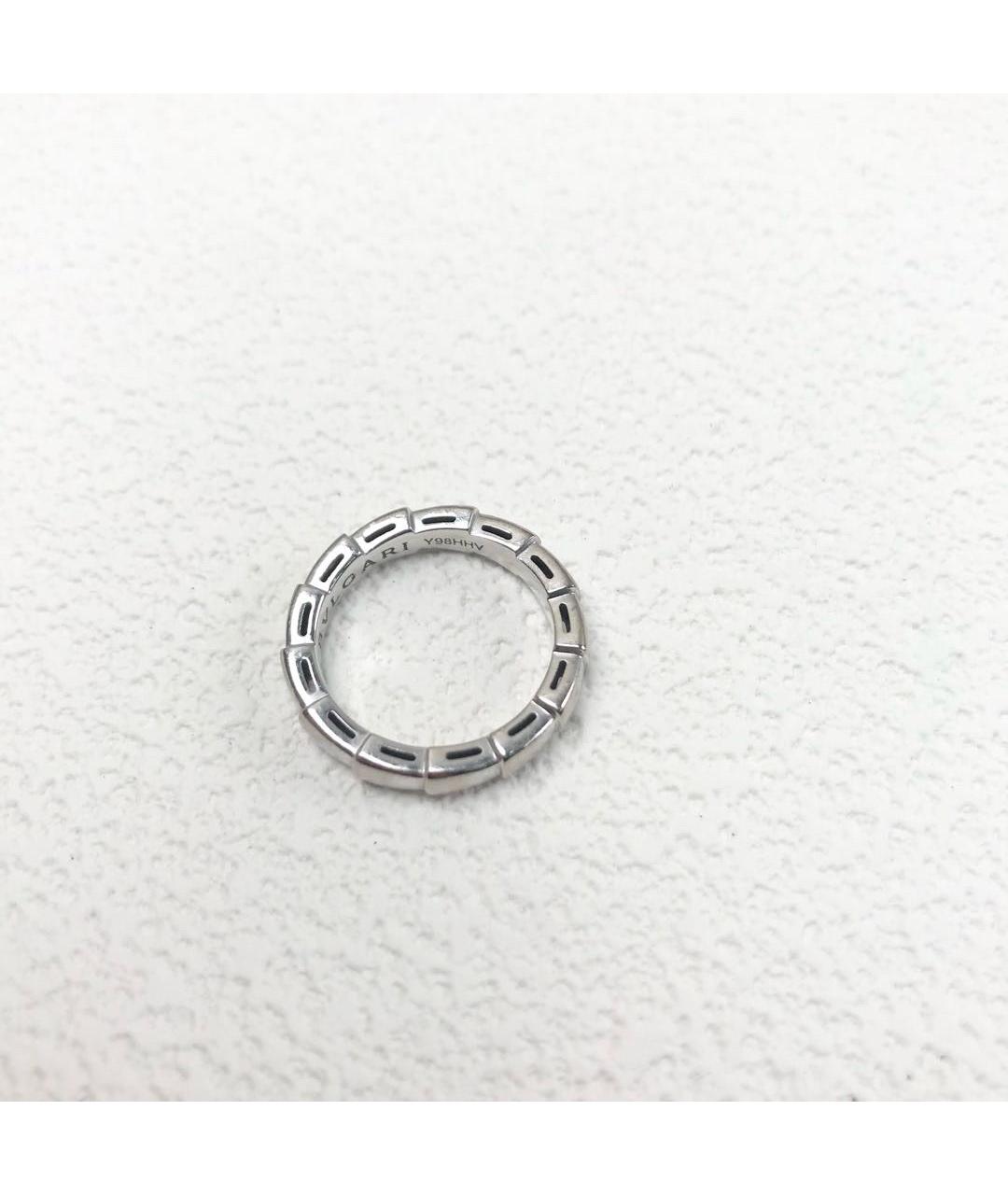 BVLGARI Серебряное кольцо из белого золота, фото 5