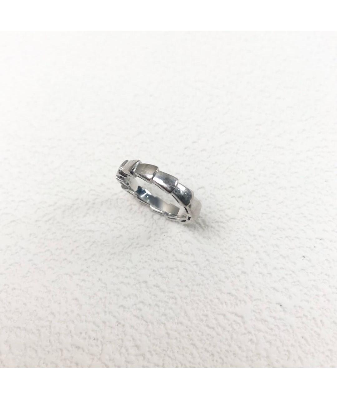 BVLGARI Серебряное кольцо из белого золота, фото 4