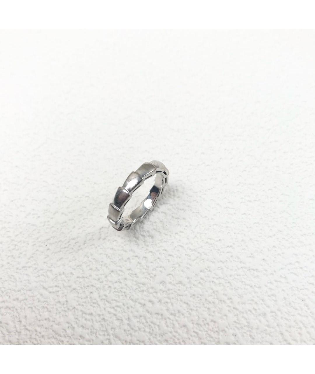 BVLGARI Серебряное кольцо из белого золота, фото 3