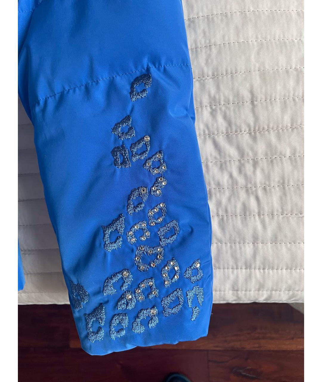 BOGNER Синяя полиэстеровая куртка, фото 5