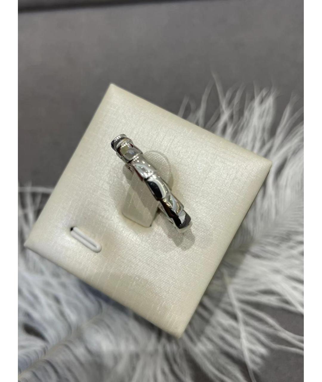 BVLGARI Серебряное кольцо из белого золота, фото 5