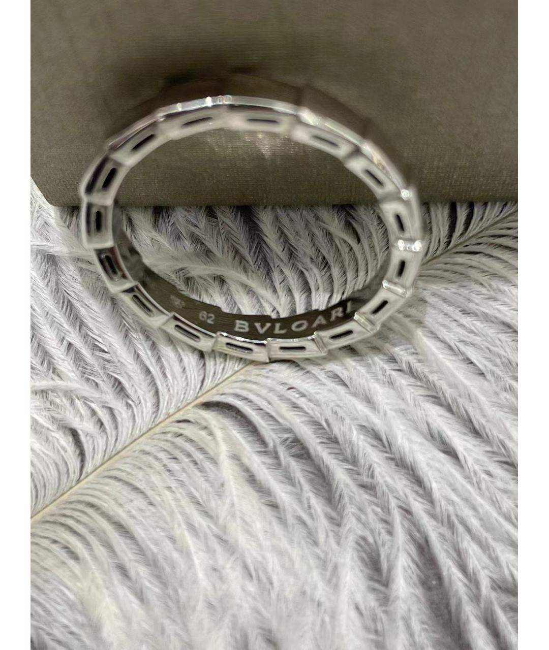 BVLGARI Серебряное кольцо из белого золота, фото 2