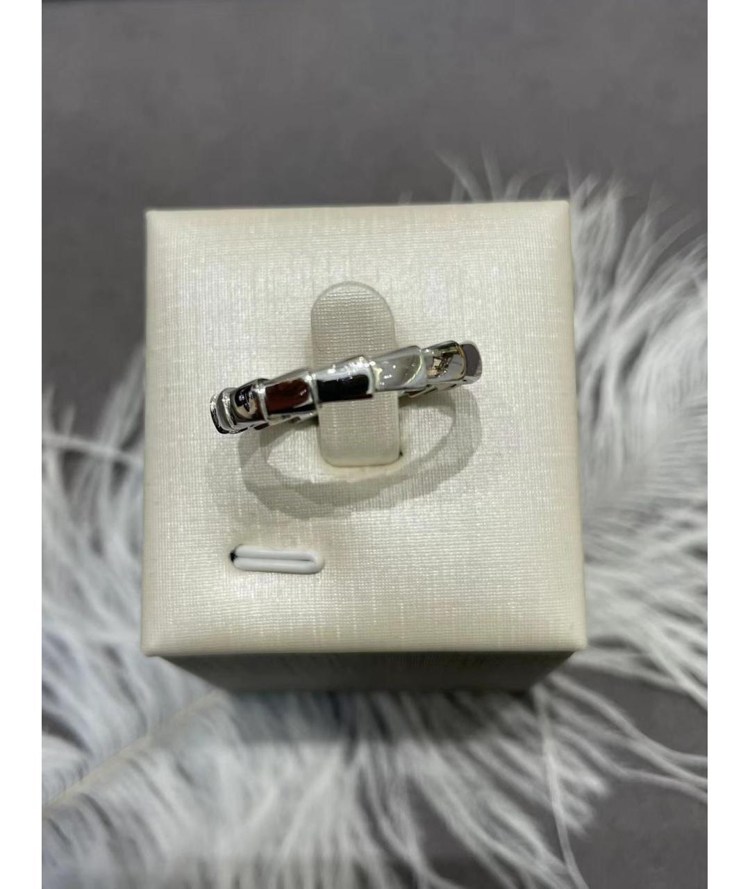 BVLGARI Серебряное кольцо из белого золота, фото 7