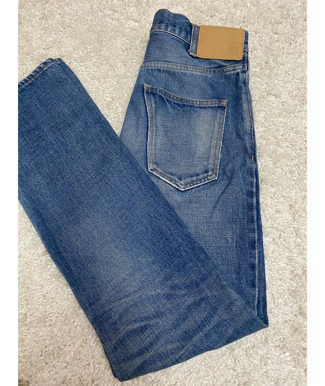 CELINE PRE-OWNED Хлопковые прямые джинсы, фото 2