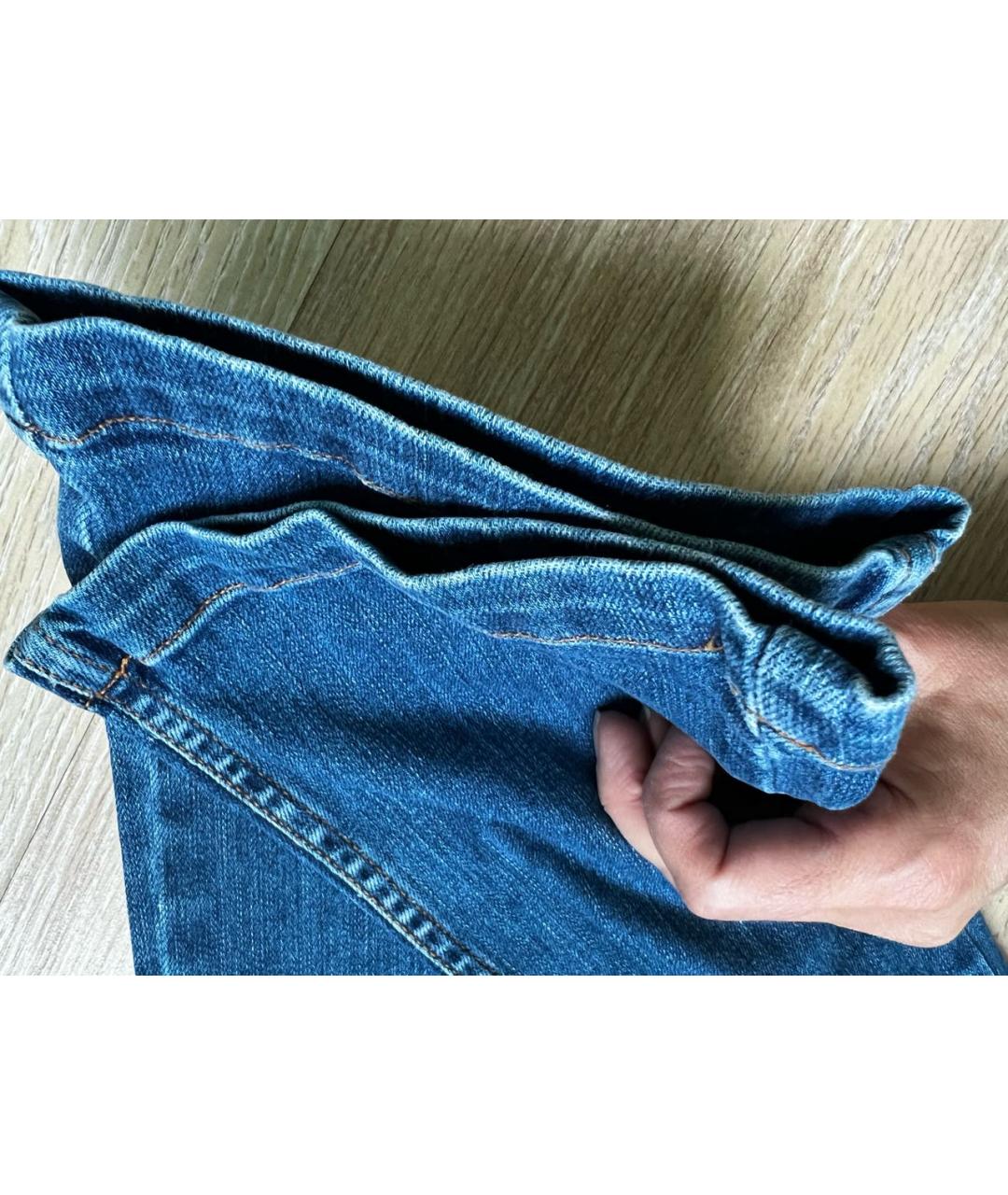 CHRISTIAN DIOR PRE-OWNED Синие деним детские джинсы, фото 6
