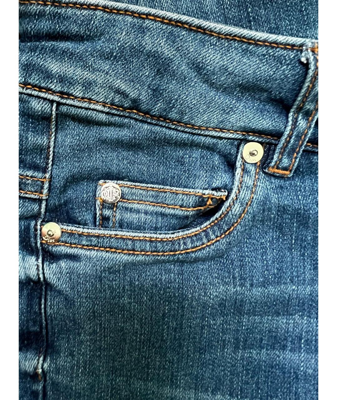 CHRISTIAN DIOR PRE-OWNED Синие деним детские джинсы, фото 3