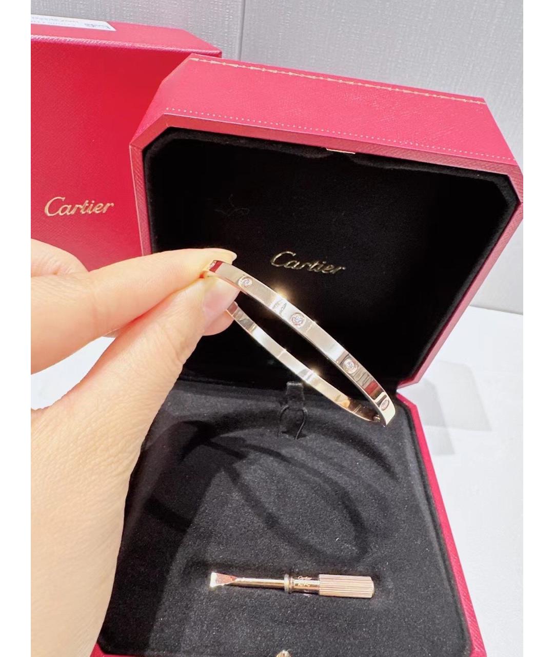 CARTIER Золотой браслет из розового золота, фото 4
