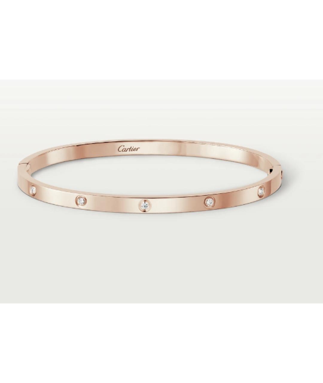 CARTIER Золотой браслет из розового золота, фото 9