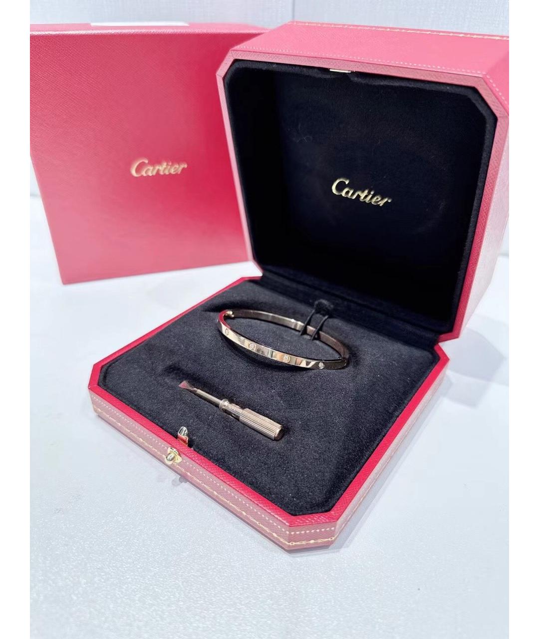 CARTIER Золотой браслет из розового золота, фото 7