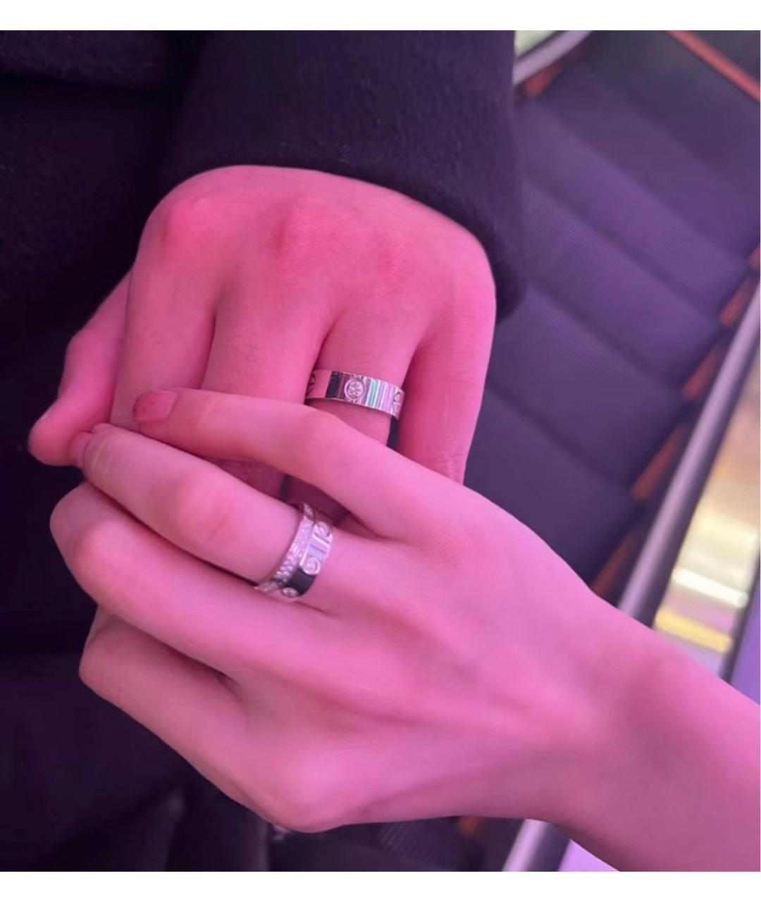 CARTIER Серебряное кольцо из белого золота, фото 7