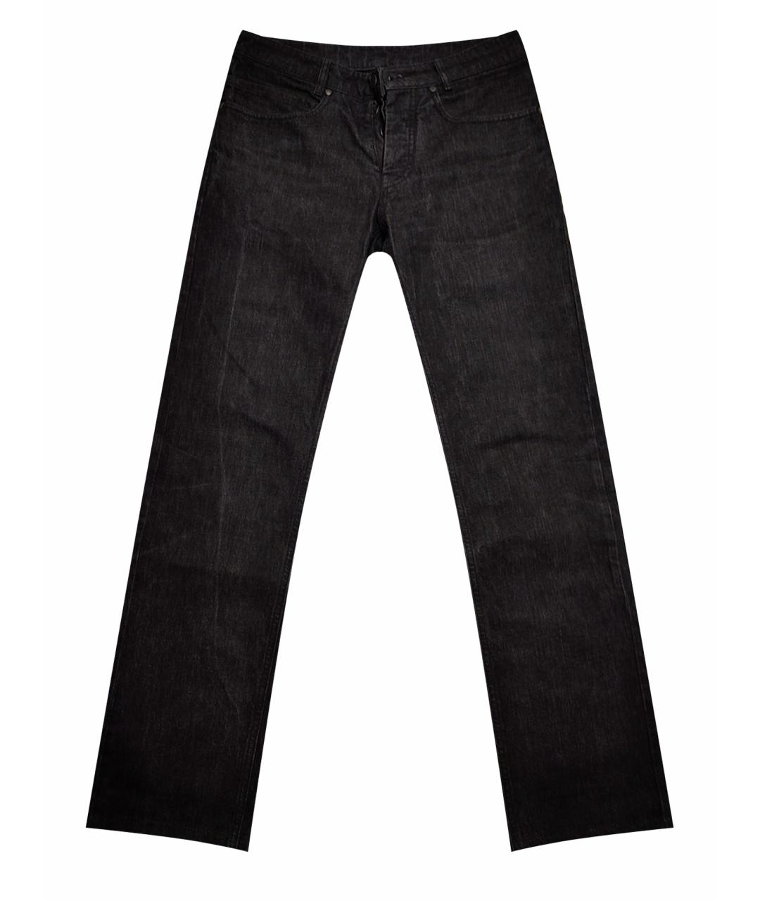 MAISON MARGIELA Черные прямые джинсы, фото 1