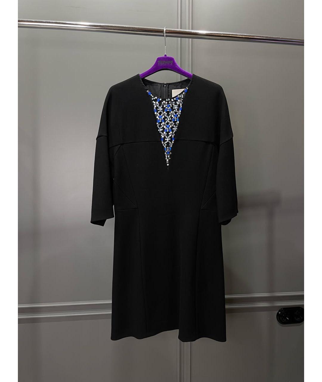 3.1 PHILLIP LIM Черное шерстяное коктейльное платье, фото 6