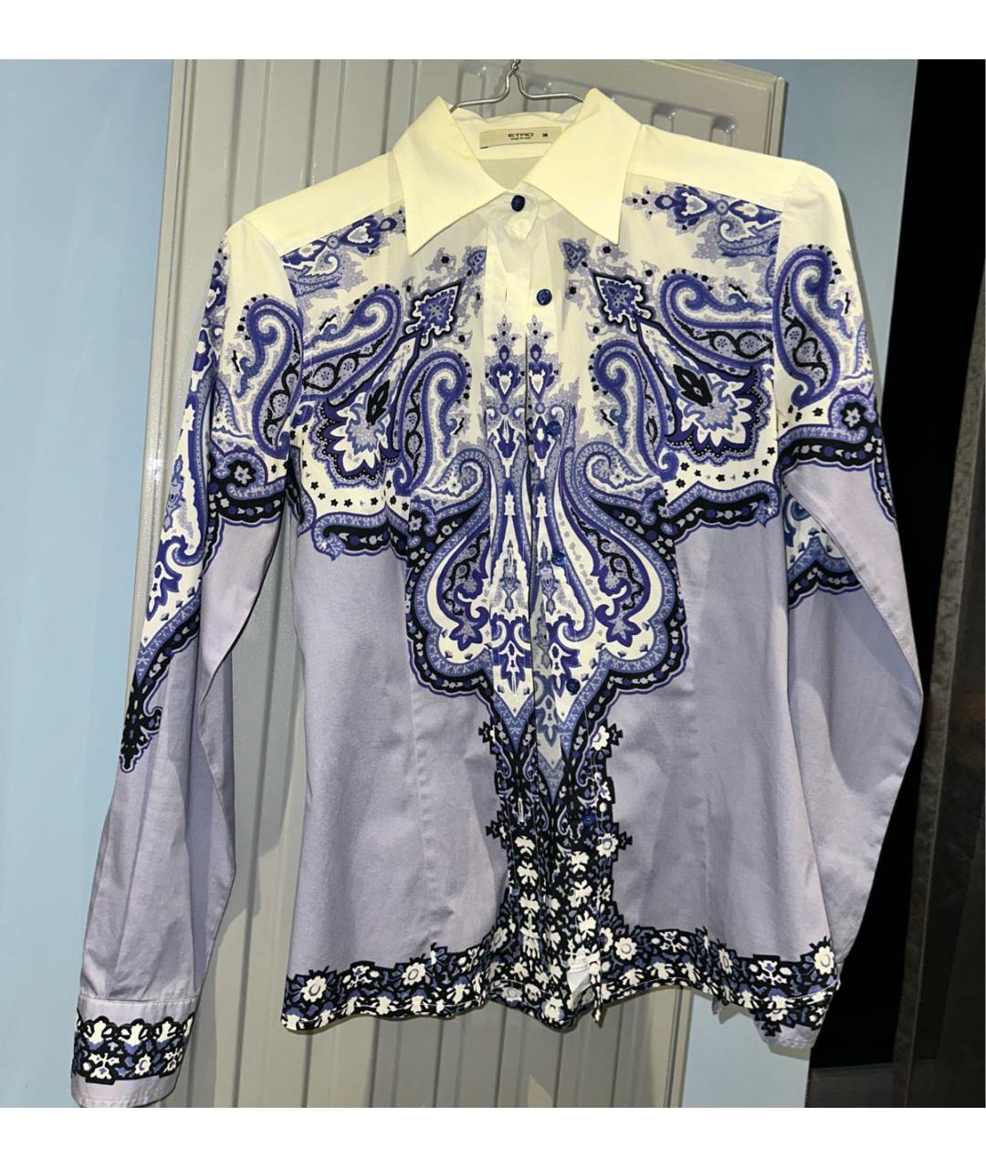 ETRO Белая хлопковая рубашка, фото 4