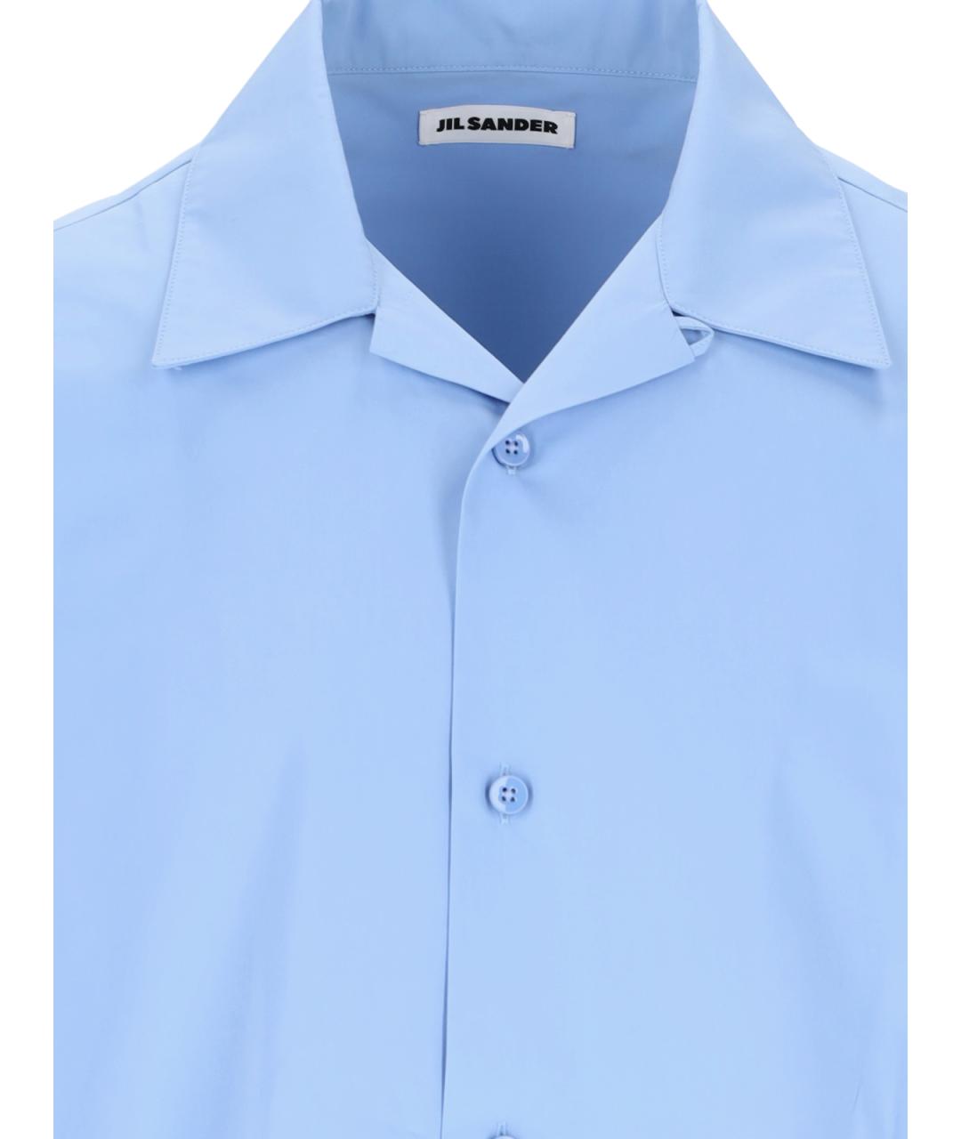 JIL SANDER Голубая кэжуал рубашка, фото 3