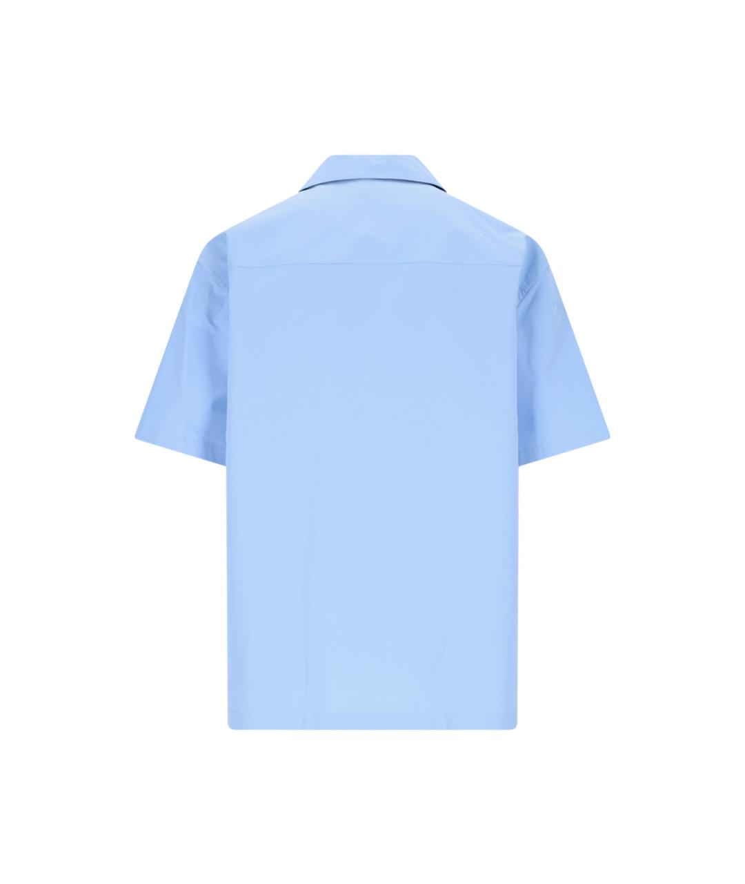JIL SANDER Голубая кэжуал рубашка, фото 2