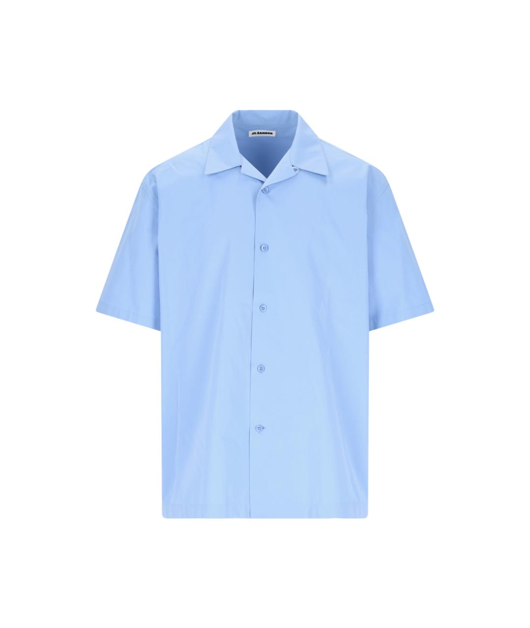JIL SANDER Голубая кэжуал рубашка, фото 1