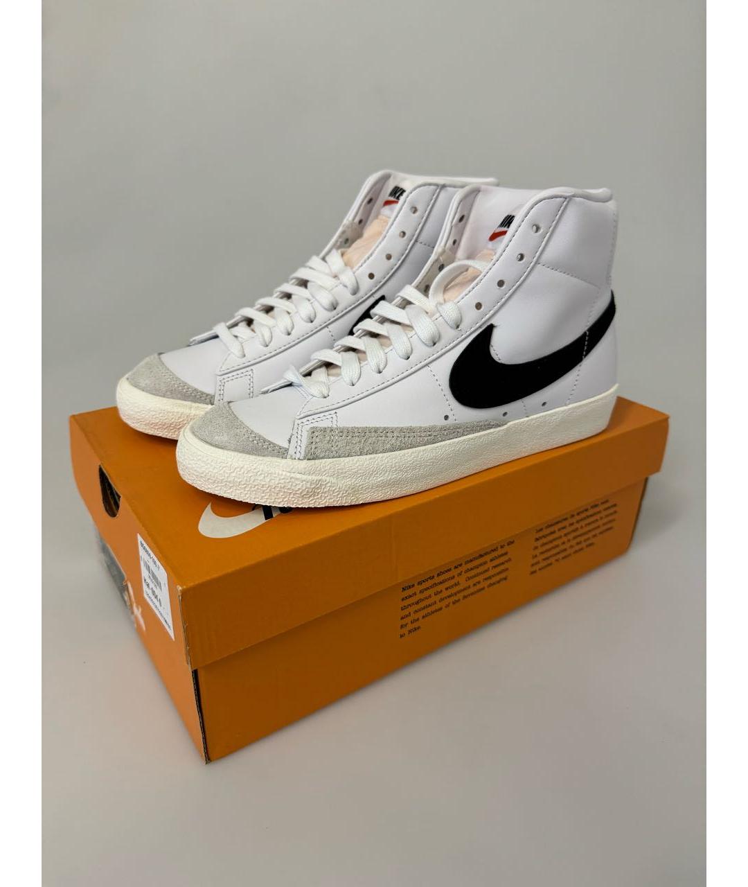 NIKE Белые кеды, фото 2