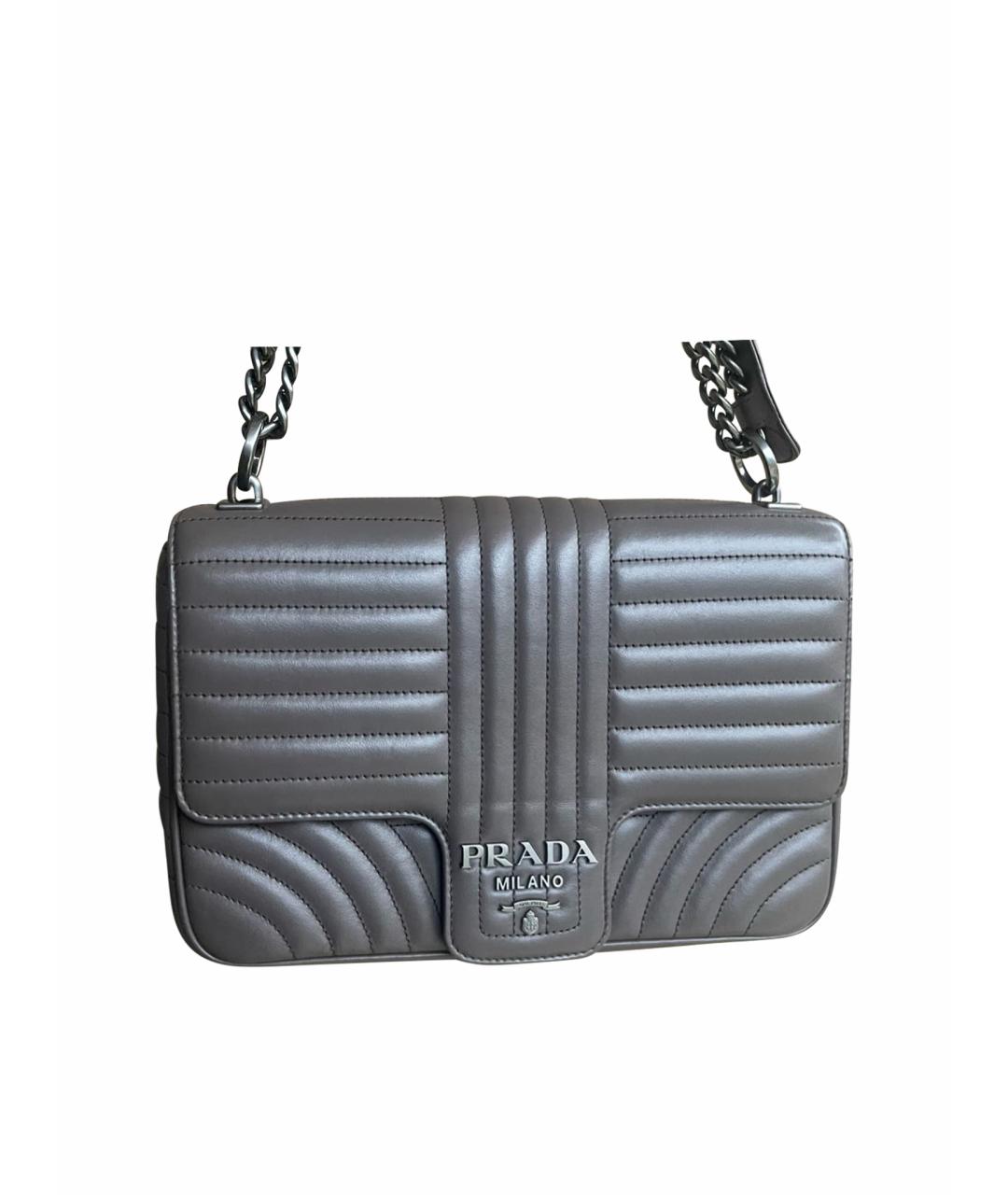 Prada diagramme leather bag online