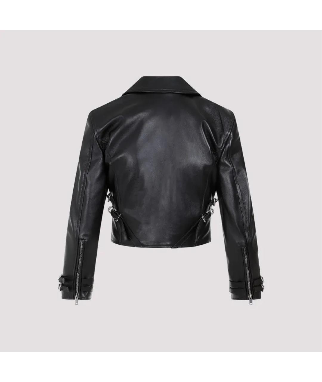 GIVENCHY Черная кожаная куртка, фото 2
