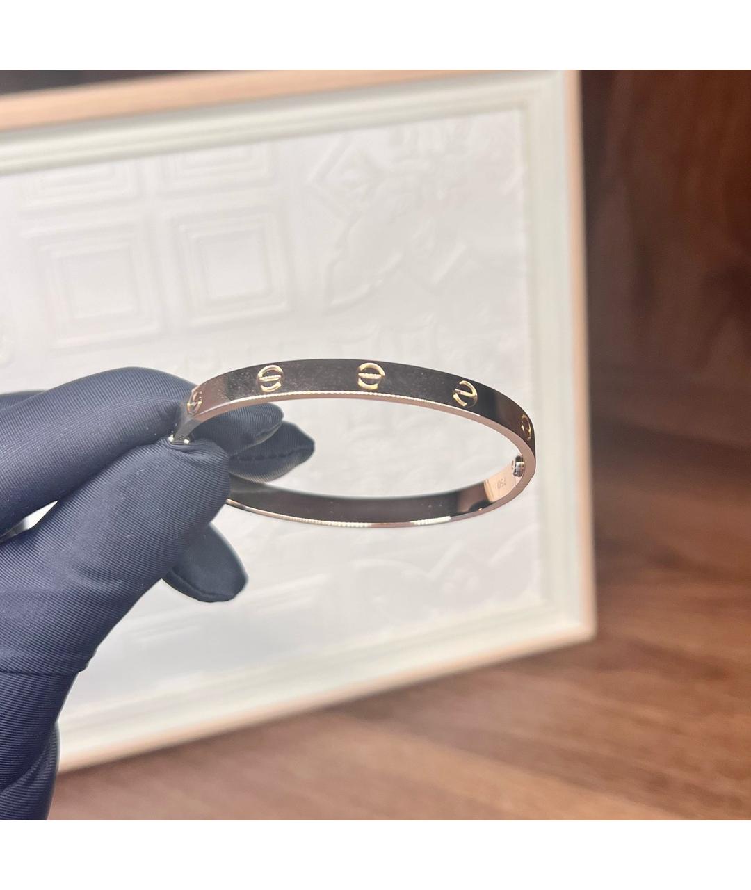 CARTIER Золотой браслет из розового золота, фото 4