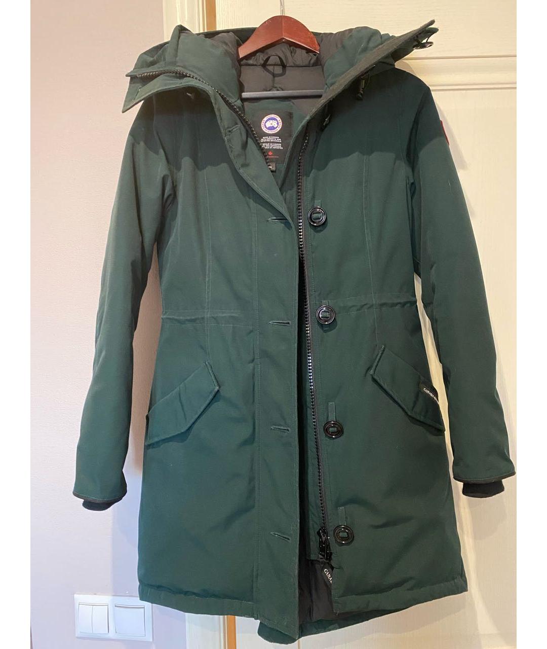CANADA GOOSE Зеленая парка, фото 6