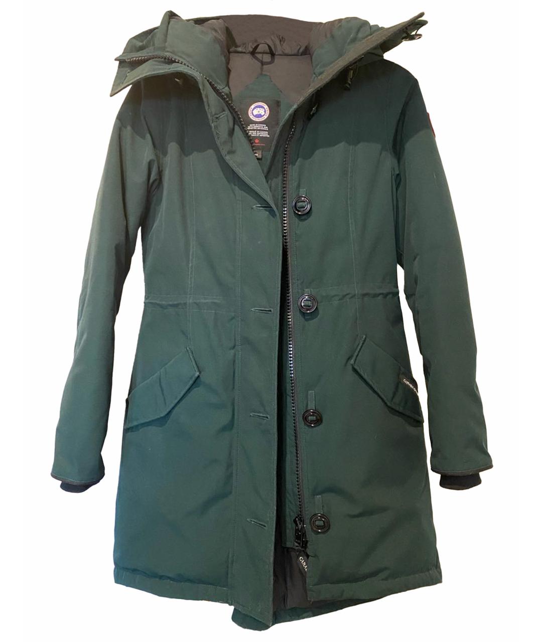 CANADA GOOSE Зеленая парка, фото 1