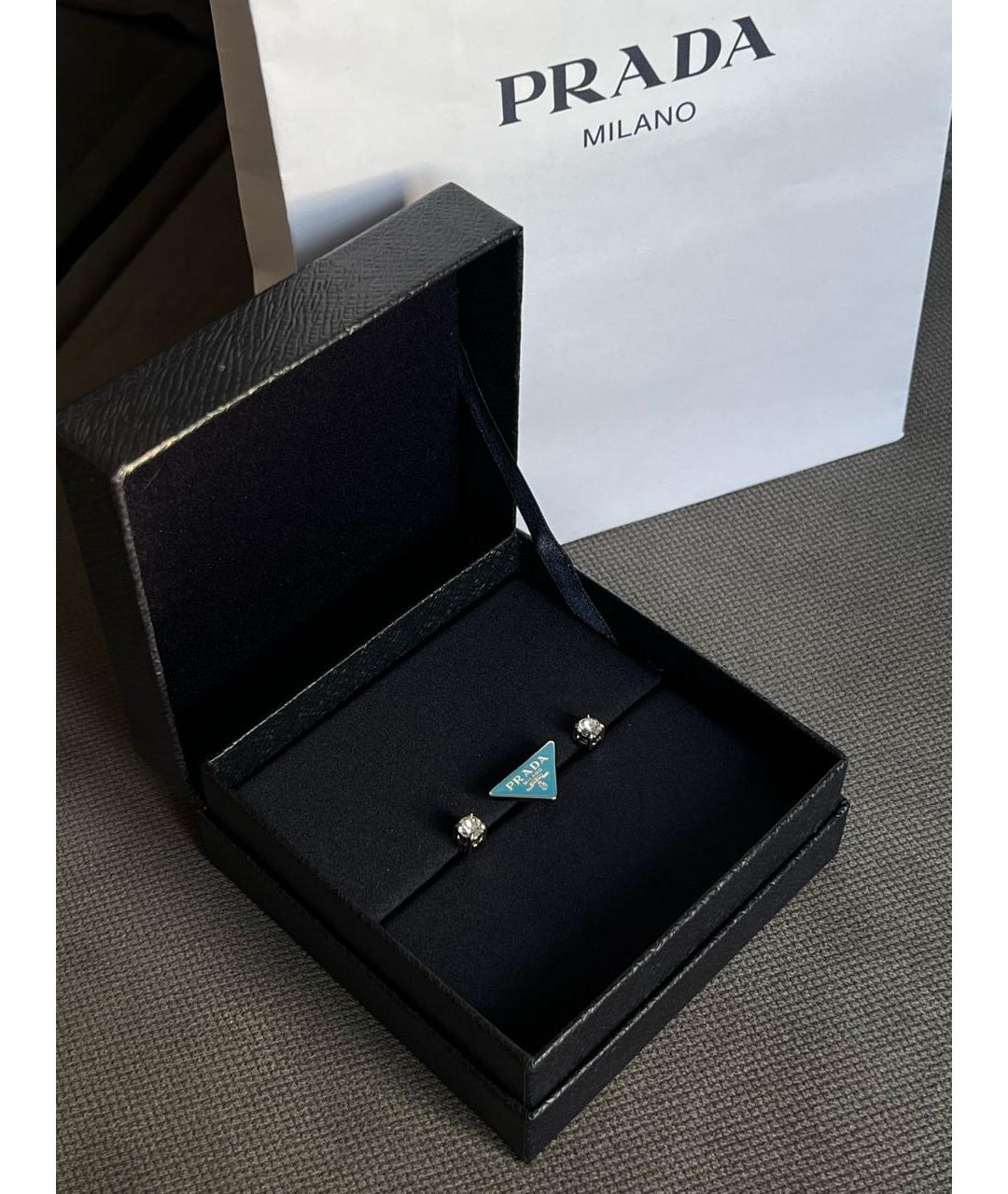 PRADA Серебряное металлическое кольцо, фото 2