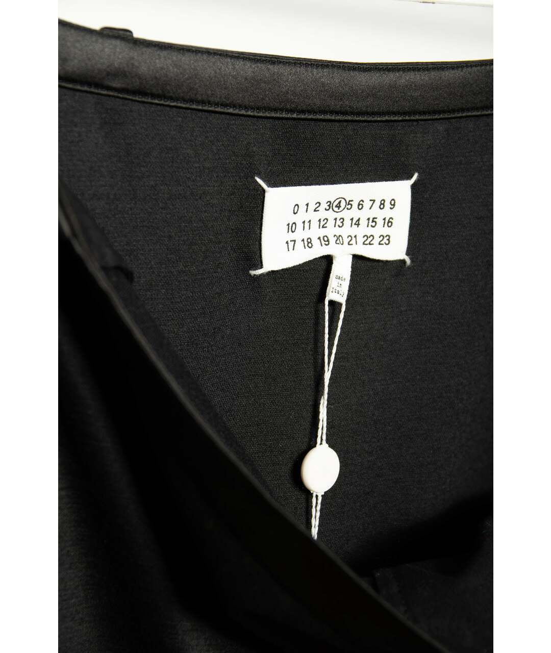 MAISON MARGIELA Черная шерстяная юбка макси, фото 3