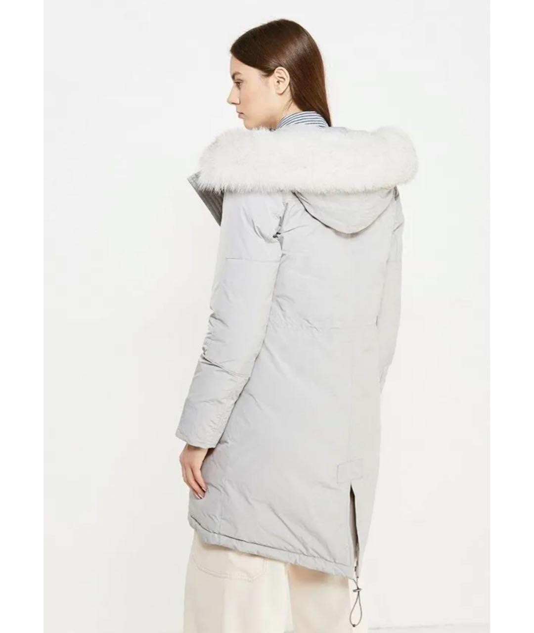 WOOLRICH Голубая полиэстеровая парка, фото 3