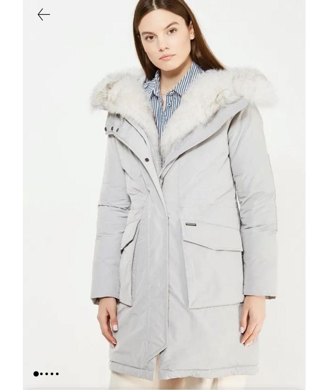 WOOLRICH Голубая полиэстеровая парка, фото 2