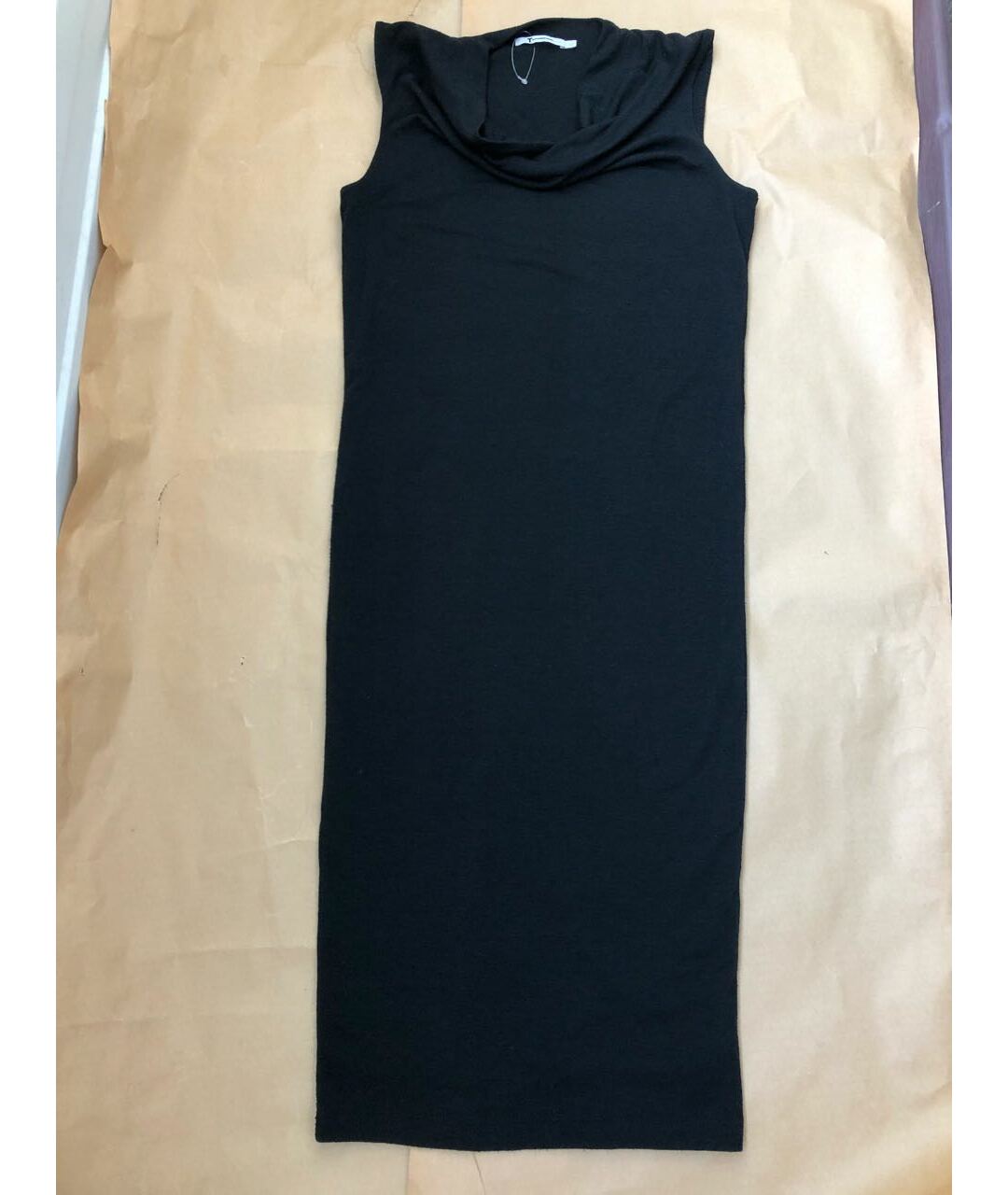 ALEXANDER WANG Черное вискозное повседневное платье, фото 8