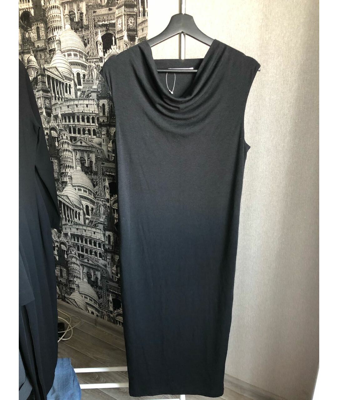 ALEXANDER WANG Черное вискозное повседневное платье, фото 4