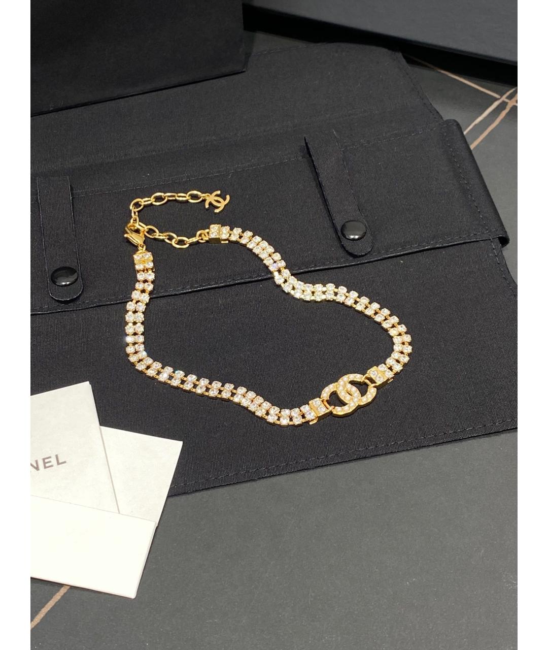 CHANEL Золотой чокер, фото 3