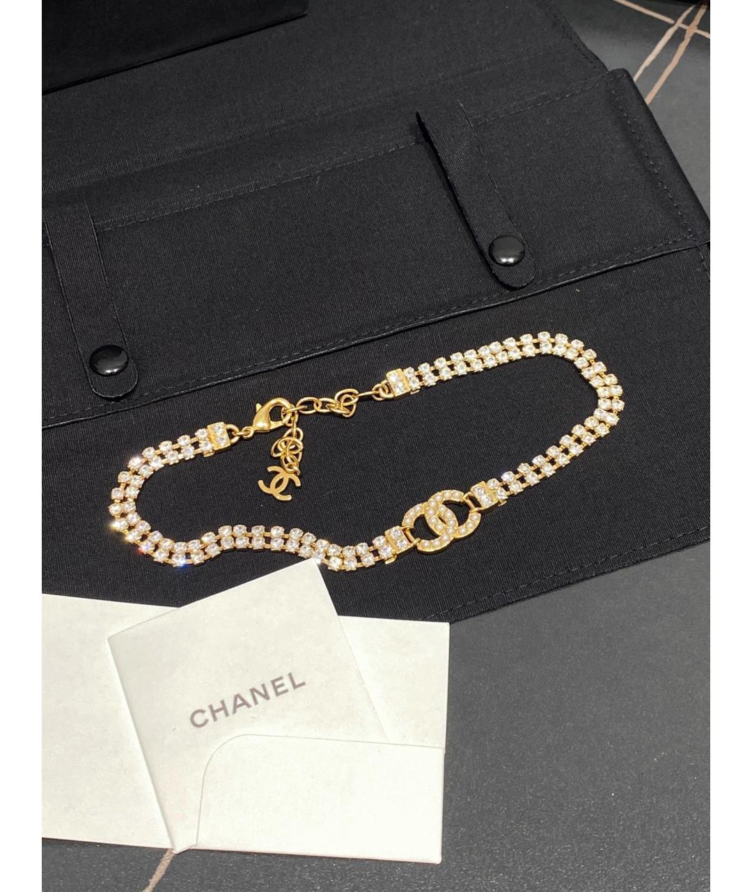 CHANEL Золотой чокер, фото 2