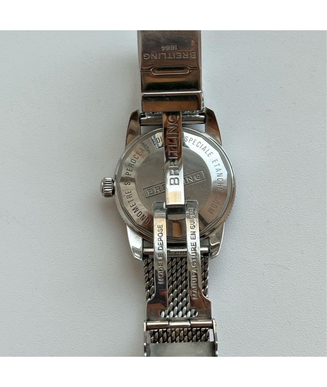 BREITLING Серебряные часы, фото 5